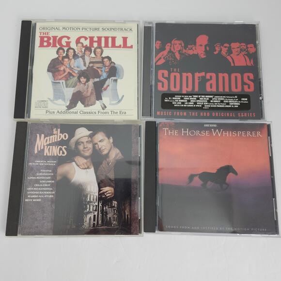 CD Lot Of 11 Soundtracks Space Jam Narnia Sopranos Big Chill Mambo Kings - Picture 2 of 11